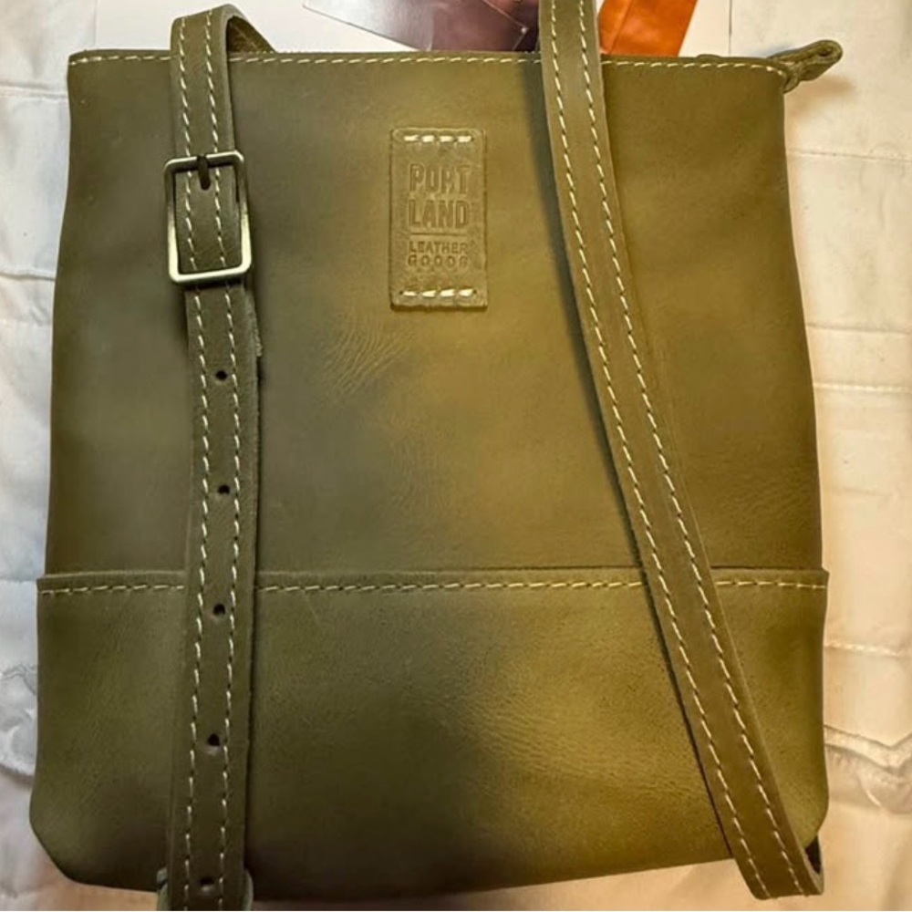 NEW Portland Leather Anjou Festival Bag 🦄 Retired Hard to Find - Picture 2 of 5
